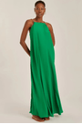 Vestido prega frontal verdant Lenny Niemeyer