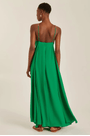 Vestido prega frontal verdant Lenny Niemeyer