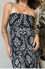 Vestido cropped borbolina Farm