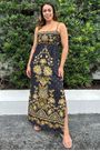 Vestido Cropped Flora Abacaxi Farm