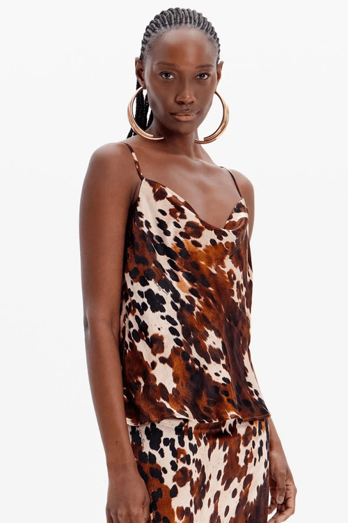 Blusa degagê de alça Lança Perfume