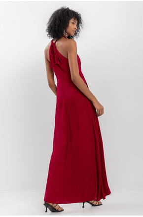 Vestido sem mangas vermelho Lez a Lez