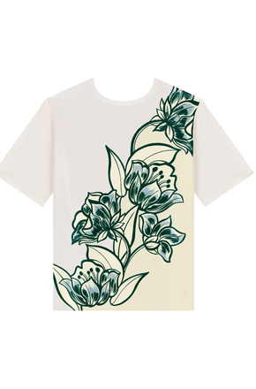 Blusa manga curta verde Lez a Lez