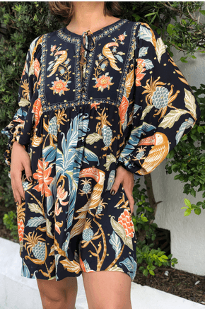 Vestido curto amalfi Farm