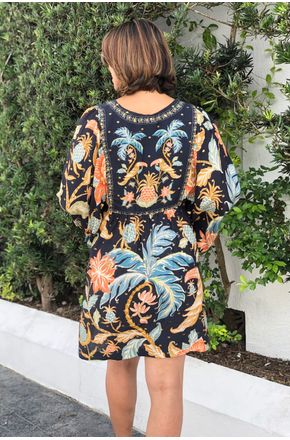 Vestido curto amalfi Farm