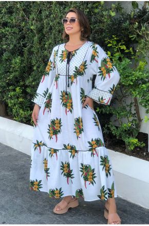Vestido cropped rio maracana Farm