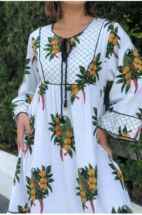 Vestido cropped rio maracana Farm