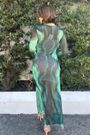 Vestido super midi manga longa Lança Perfume