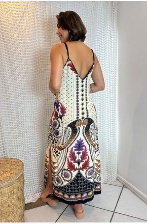 Vestido midi tapete de arara Farm