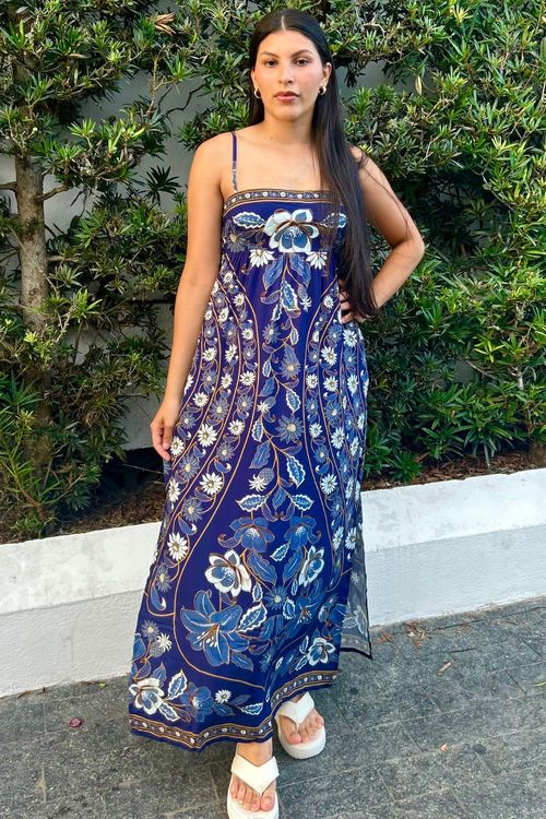 Vestido cropped Marcelle Farm