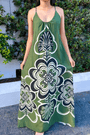 Vestido gráfico místico Farm