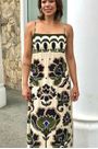 Vestido Cropped Floral Arabes Farm
