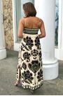 Vestido Cropped Floral Arabes Farm