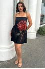 Vestido Curto Flor Rosalia Farm
