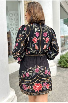 Vestido-Curto-Transpasse-Floral-Belle-Farm-2