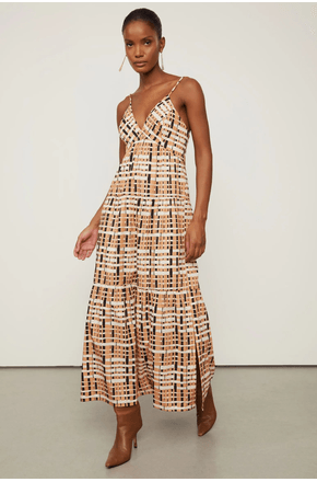 Vestido-Longo-De-Alcinha-Decote-v-De-Algodao-Estampado-Animale