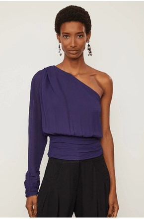 Blusa-De-Georgette-Ombro-So-Azul-Animale