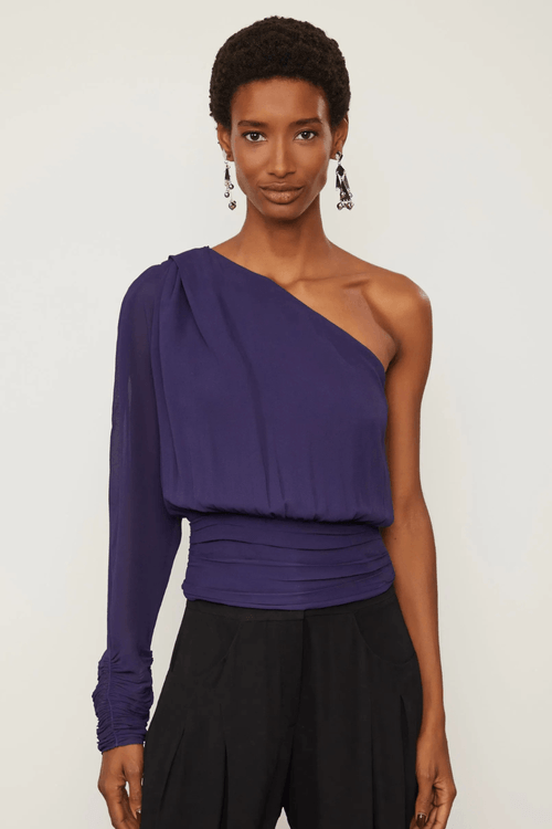 Blusa-De-Georgette-Ombro-So-Azul-Animale