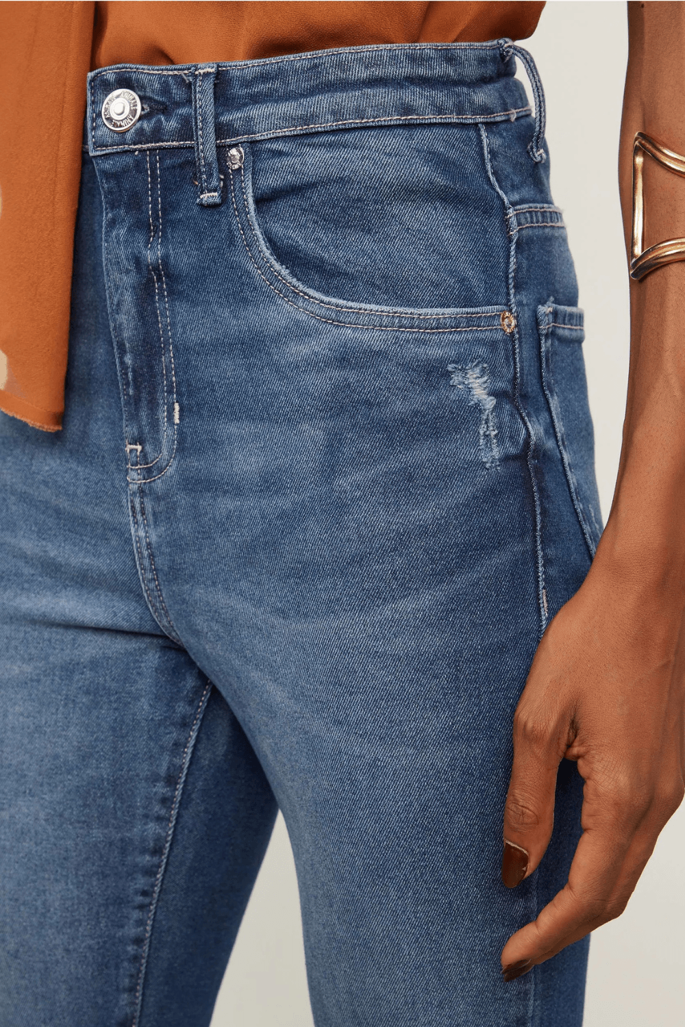 Calca Jeans Boot Basic High Puidos Animale - Loja Viva Vida