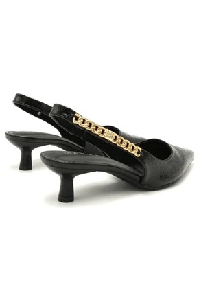 Scarpin-glam-preto-enfeite-Ouro-Ramarim-7