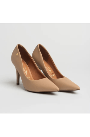 Scarpin-Vizzano-Salto-Alto-Fino-Classico-Bege