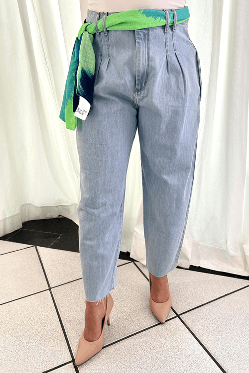 Calça jeans slouchy super high Lança Perfume