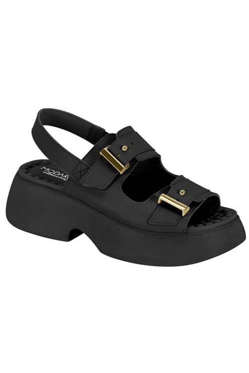 Sandalia-plataforma-tratorado-duas-fivelas-preto-Modare-1