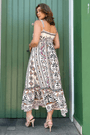 Vestido midi adriele Farm