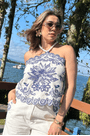 Blusa lenço bordado sonho do mar Farm