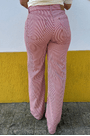 Calça sarja listra burburinho Farm