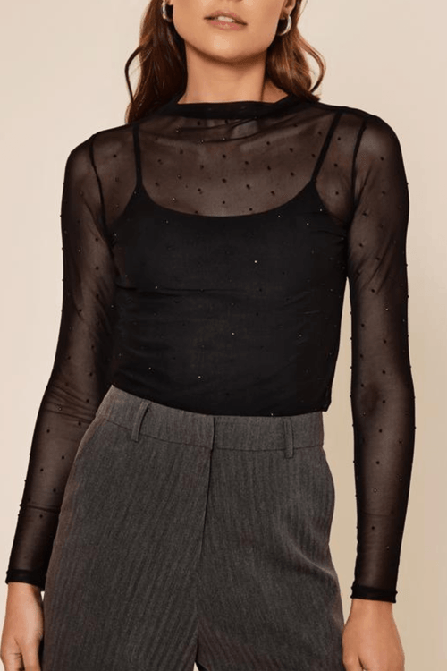 Blusa-De-Mangas-Longas-Em-Malha-Tule---Lez-a-Lez