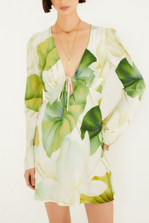 Vestido-Curto-Estampado-Flor-De-Lotus---Farm-Rio