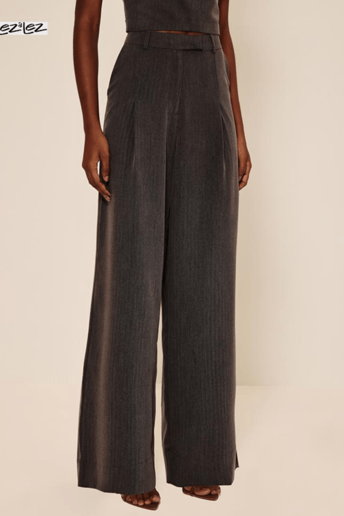 Calca-Reta-De-Alfaiataria-Com-Cintura-Alta---Lez-a-Lez