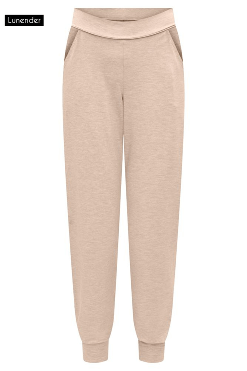 Calca-Moletom-Mescla-Castanho---Lunender